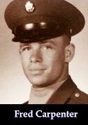 SGT FRED W CARPENTER SGT FRED W CARPENTER