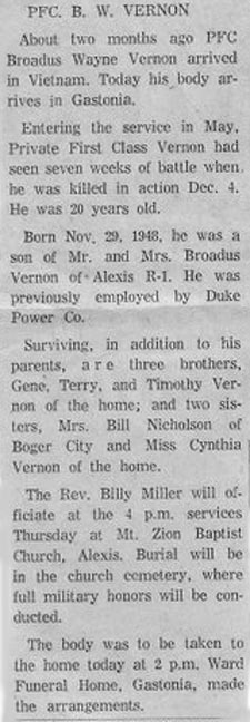 Broadus W Vernon